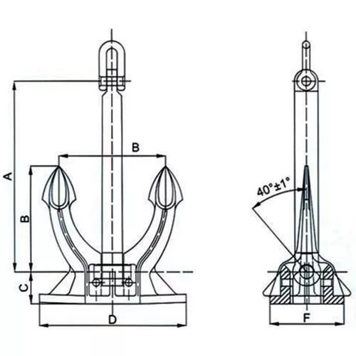 Якорь Spek марка Сталь 20, ГОСТ 30563-98 в г. Минск